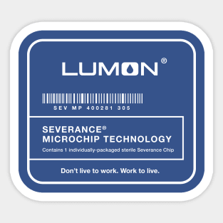 Lumon Severance Chip Sticker